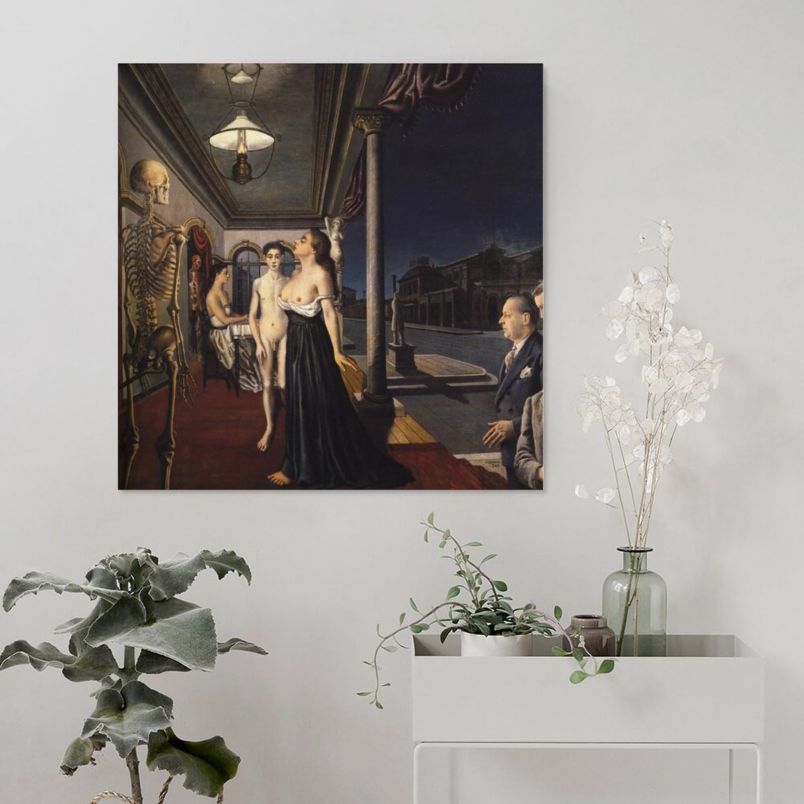 Amazon.com: Paul Delvaux Posters Print The Musee Spitzner Artworks